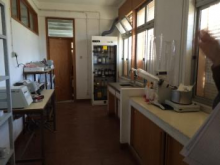 Sala de balanças na Escola Secundária Anselmo de Andrade
