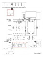 Planta do piso 0 do Liceu Diogo de Gouveia (Parque Escolar, 2010, p. 163)